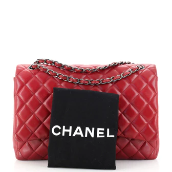 chanel classic double flap bag quilted lambskin maxi chanel classic double flap bag quilted lambskin maxi