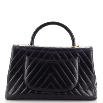 chanel coco top handle bag chevron calfskin medium chanel coco top handle bag chevron calfskin medium