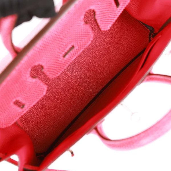 hermès birkin 25 rose extreme lizard palladium hardware