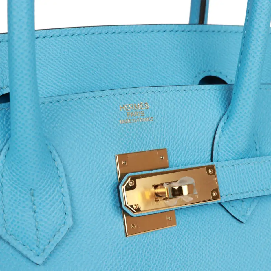 hermès birkin 30 celeste epsom gold hardware hermès birkin 30 celeste epsom gold hardware