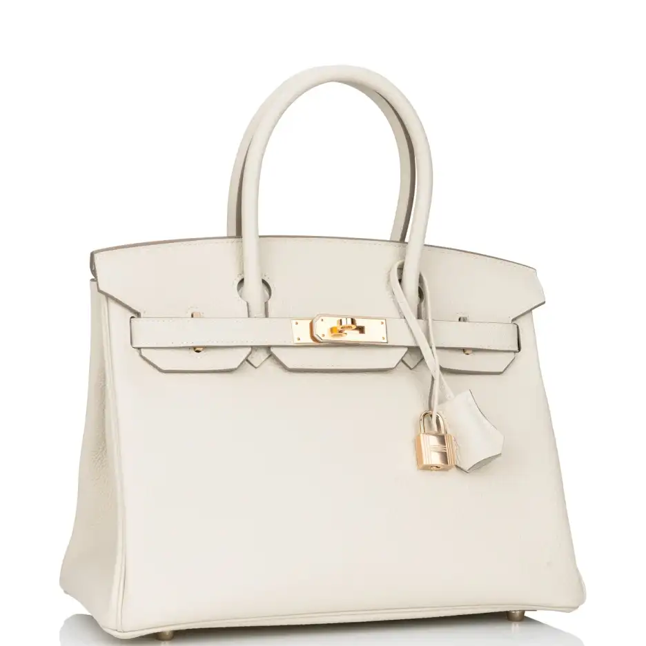 hermès birkin 30 craie togo rose gold hardware hermès birkin 30 craie togo rose gold hardware