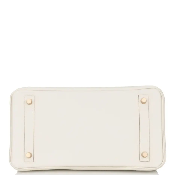 hermès birkin 30 craie togo rose gold hardware