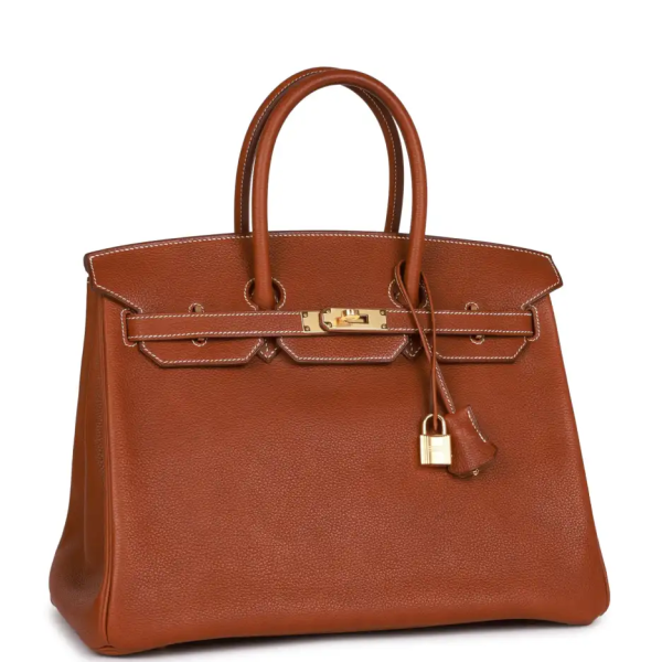 hermès birkin 35 barenia faubourg gold hardware