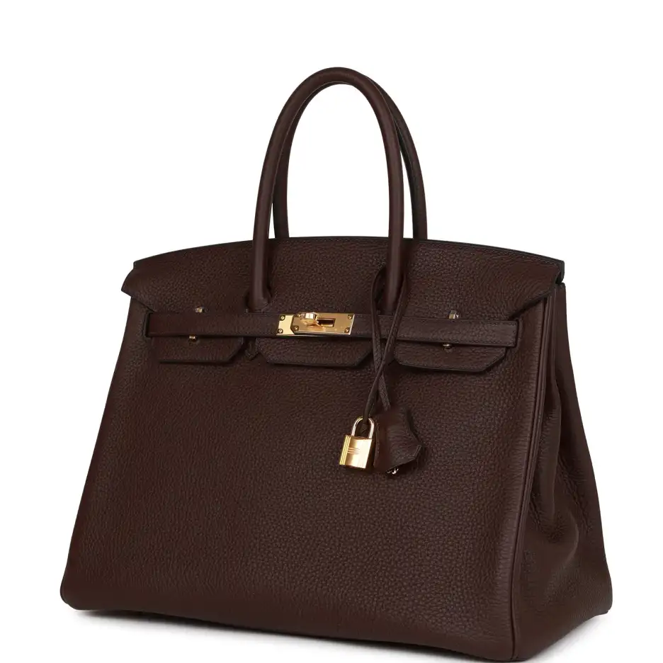 hermès birkin 35 rouge sellier clemence gold hardware hermès birkin 35 rouge sellier clemence gold hardware