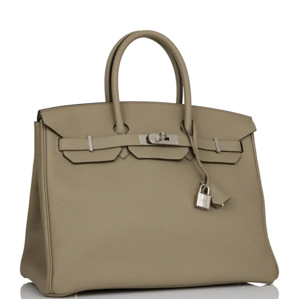 hermès birkin 35 sage clemence palladium hardware