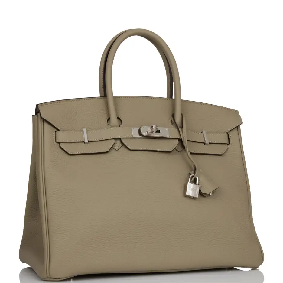 hermès birkin 35 sage clemence palladium hardware hermès birkin 35 sage clemence palladium hardware