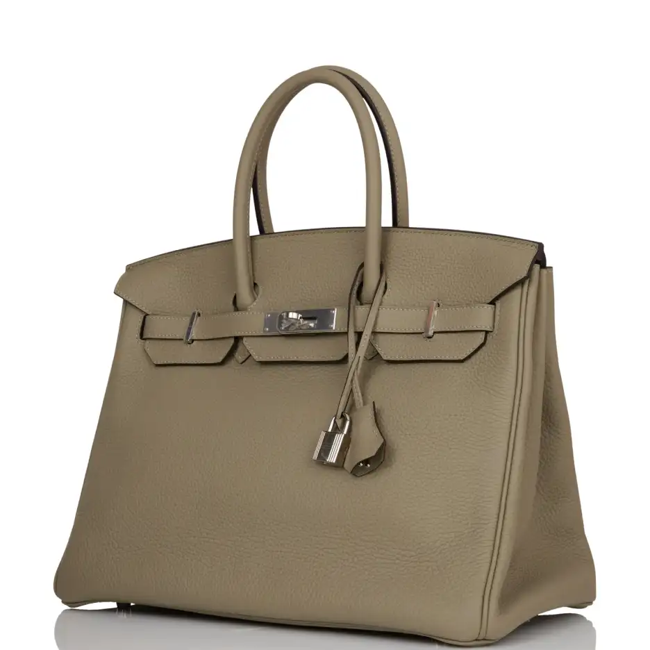hermès birkin 35 sage clemence palladium hardware hermès birkin 35 sage clemence palladium hardware
