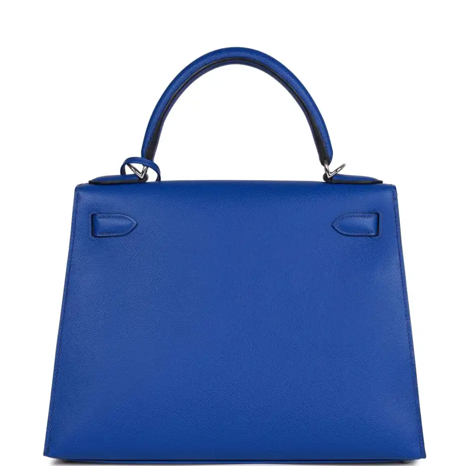 hermès bleu royal epsom sellier kelly 28cm palladium hardware hermès bleu royal epsom sellier kelly 28cm palladium hardware
