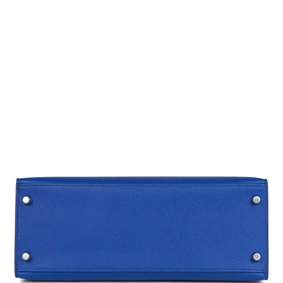 hermès bleu royal epsom sellier kelly 28cm palladium hardware hermès bleu royal epsom sellier kelly 28cm palladium hardware
