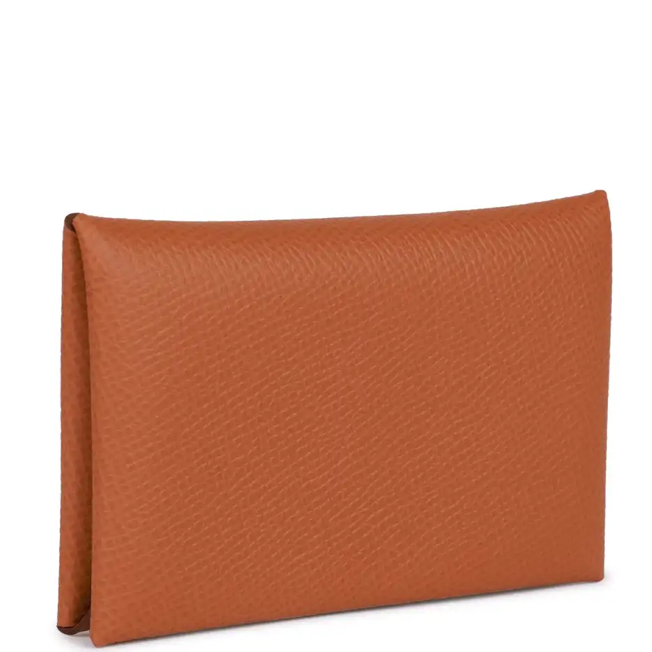 hermès calvi card holder gold epsom palladium hardware hermès calvi card holder gold epsom palladium hardware