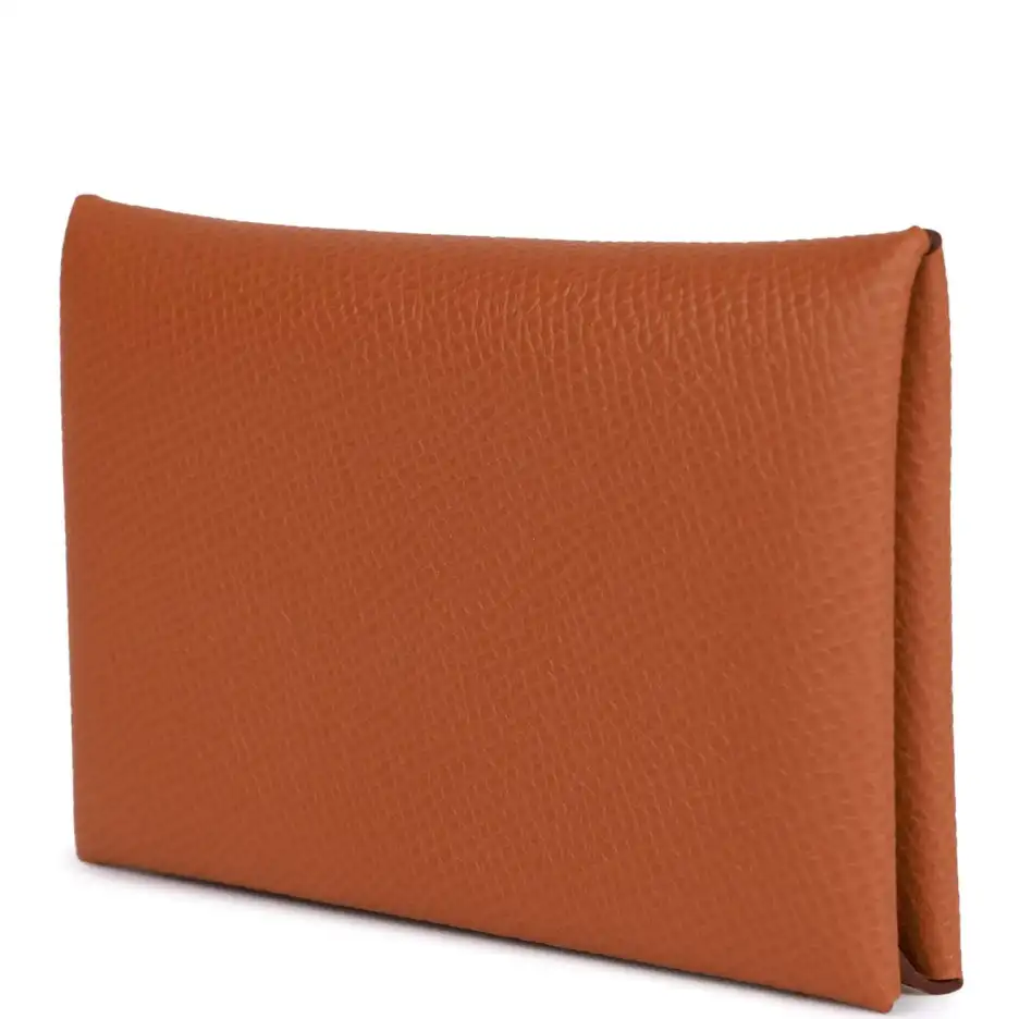 hermès calvi card holder gold epsom palladium hardware hermès calvi card holder gold epsom palladium hardware