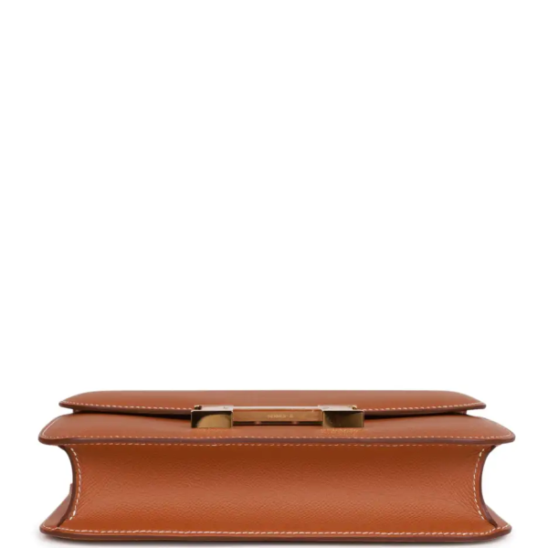 hermès constance 1 24 gold epsom gold hardware