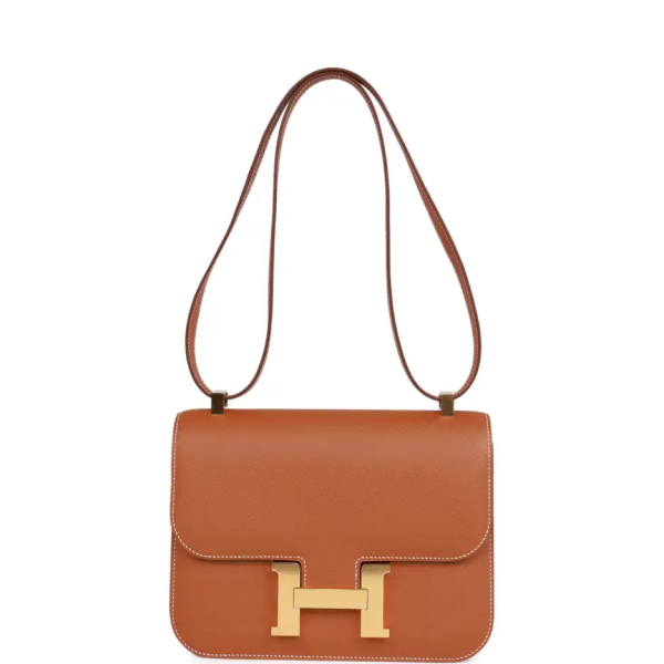hermès constance 1 24 gold epsom gold hardware