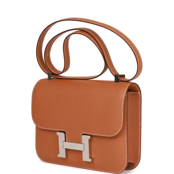 hermès constance 1 24 gold epsom palladium hardware