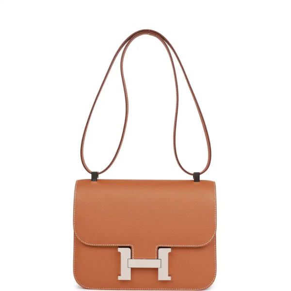 hermès constance 1 24 gold epsom palladium hardware