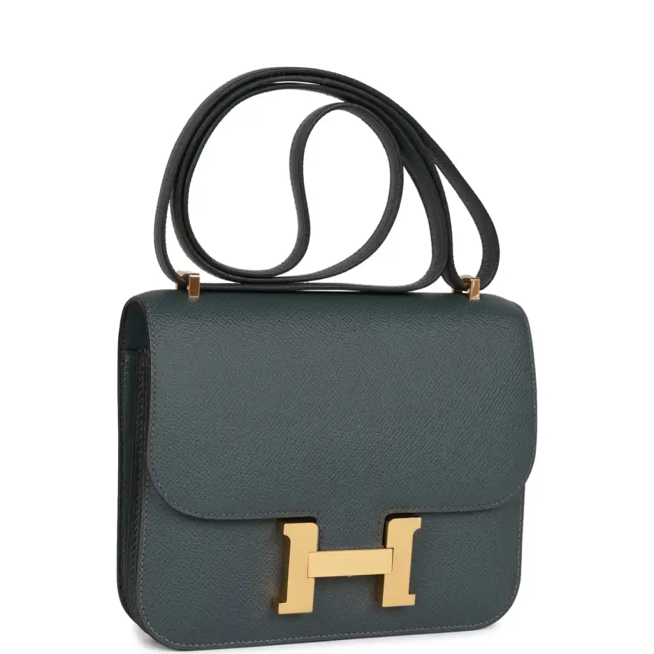 hermès constance 18 bleu orage epsom gold hardware hermès constance 18 bleu orage epsom gold hardware
