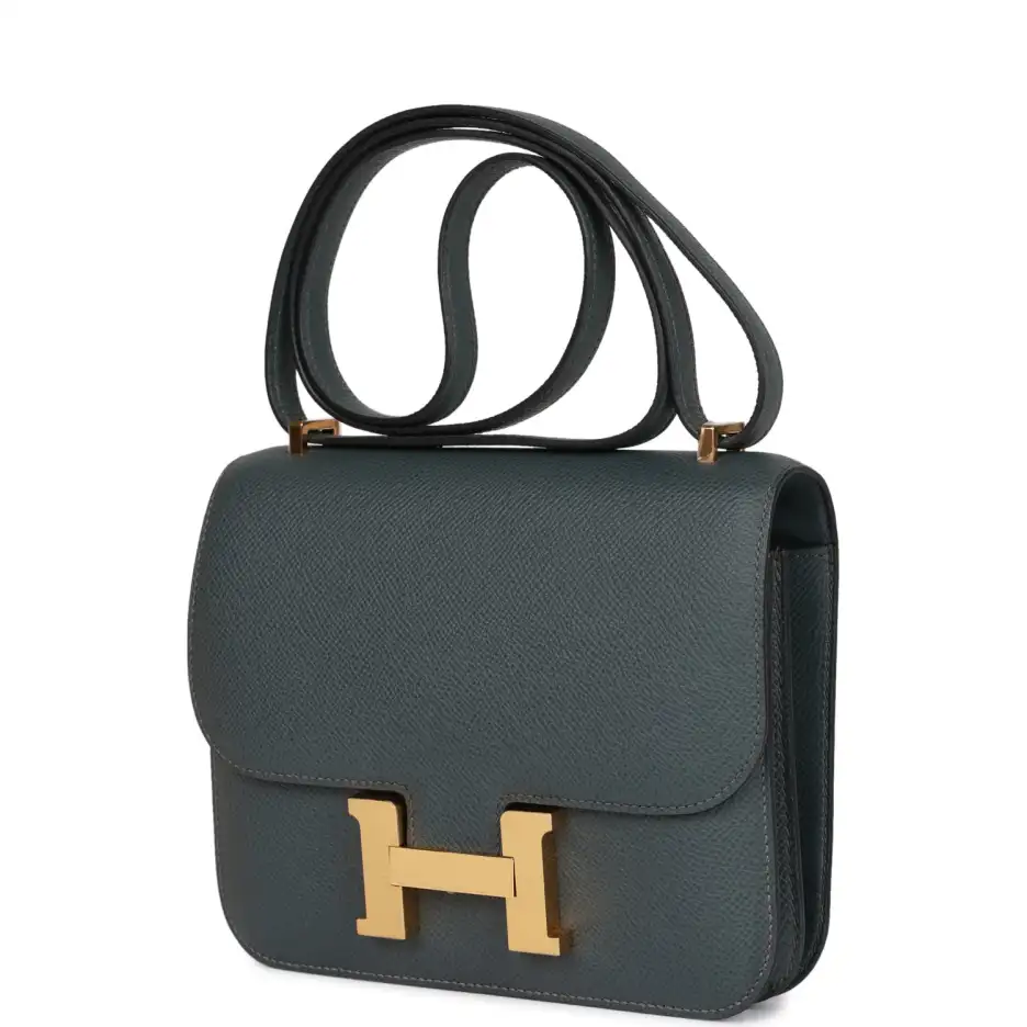 hermès constance 18 bleu orage epsom gold hardware hermès constance 18 bleu orage epsom gold hardware