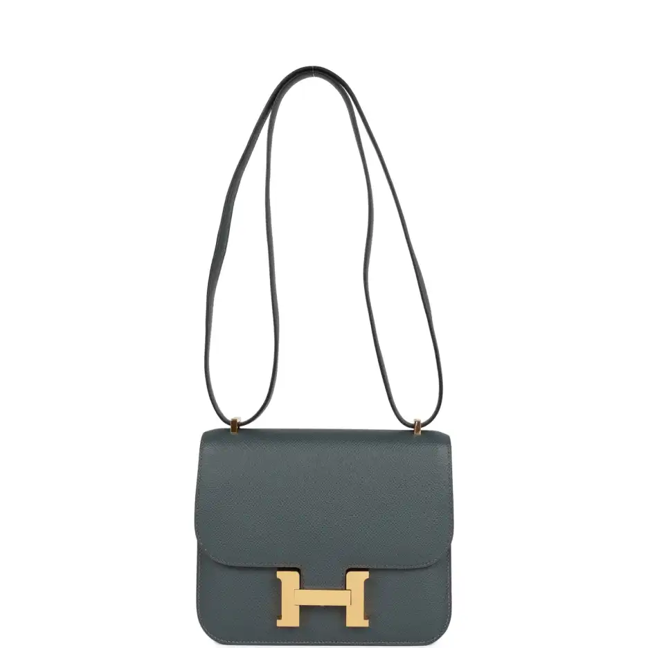 hermès constance 18 bleu orage epsom gold hardware hermès constance 18 bleu orage epsom gold hardware