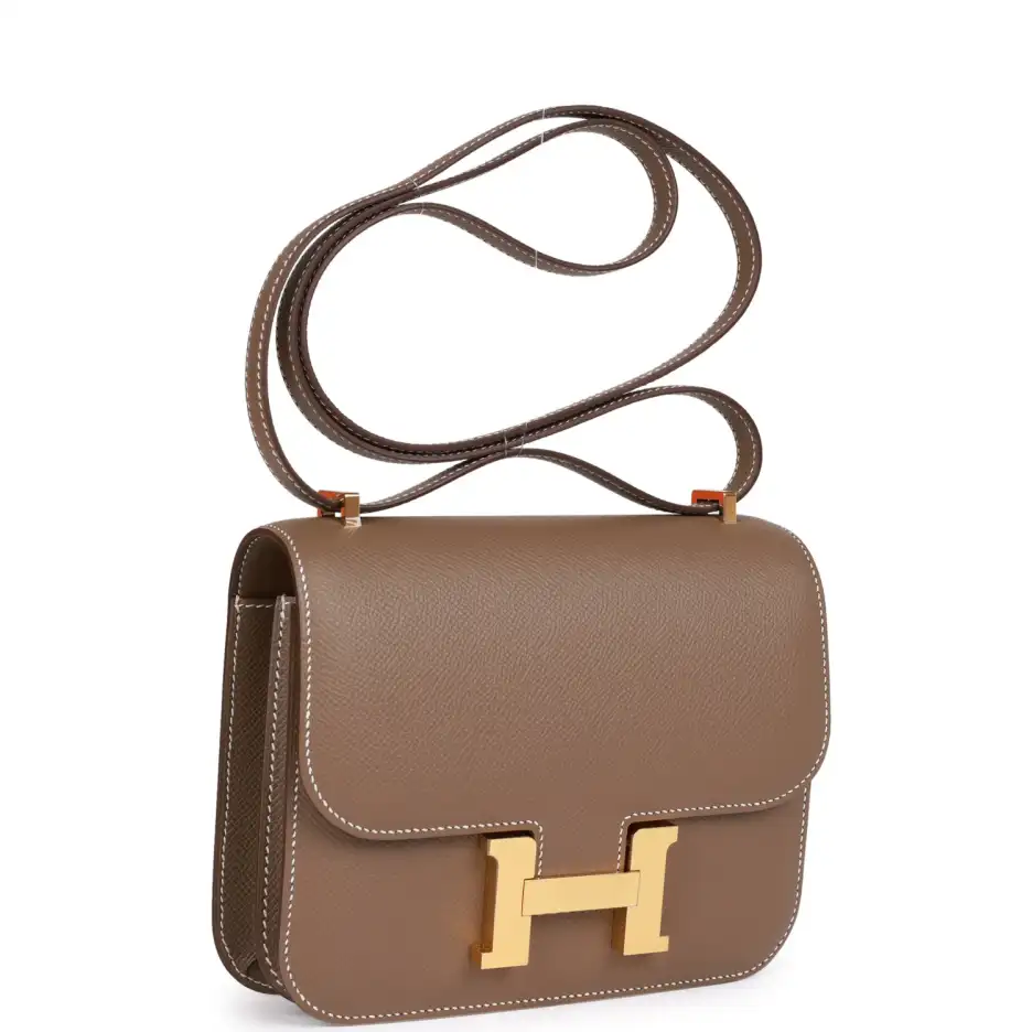 hermès constance 18 etoupe epsom gold hardware hermès constance 18 etoupe epsom gold hardware