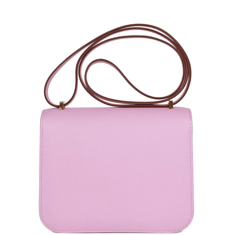 hermès constance 18 mauve sylvestre epsom rose gold hardware hermès constance 18 mauve sylvestre epsom rose gold hardware