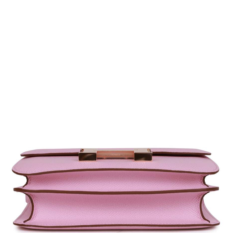 hermès constance 18 mauve sylvestre epsom rose gold hardware hermès constance 18 mauve sylvestre epsom rose gold hardware