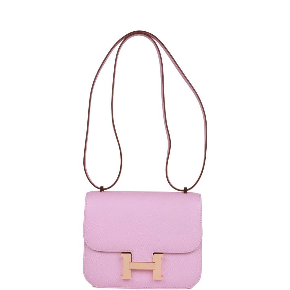 hermès constance 18 mauve sylvestre epsom rose gold hardware hermès constance 18 mauve sylvestre epsom rose gold hardware