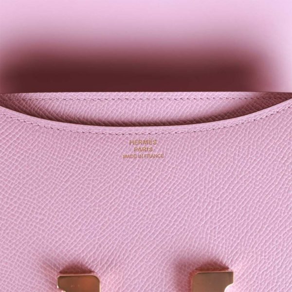 hermès constance 18 mauve sylvestre epsom rose gold hardware