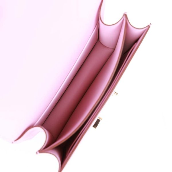 hermès constance 18 mauve sylvestre epsom rose gold hardware