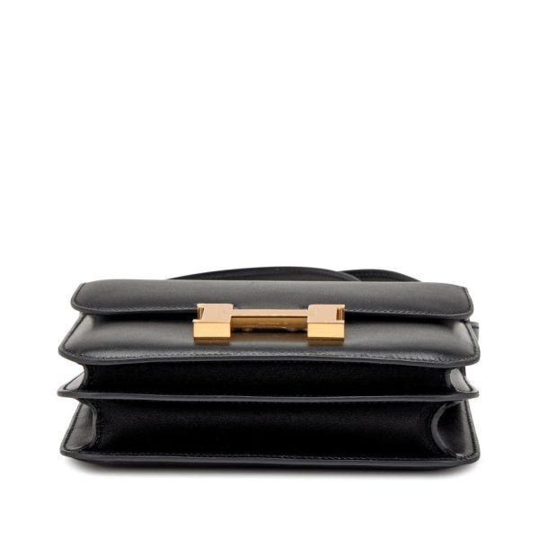 hermès constance bag 18 black epsom gold hardware