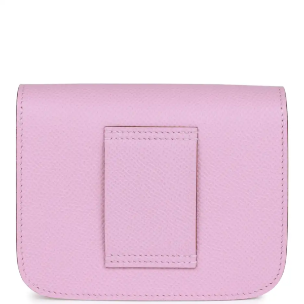 hermès constance slim wallet mauve sylvestre epsom palladium hardware