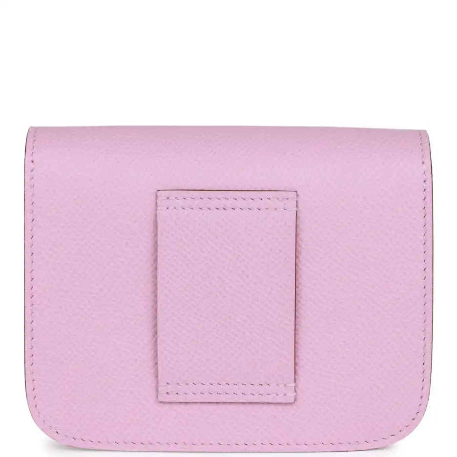 hermès constance slim wallet mauve sylvestre epsom palladium hardware hermès constance slim wallet mauve sylvestre epsom palladium hardware