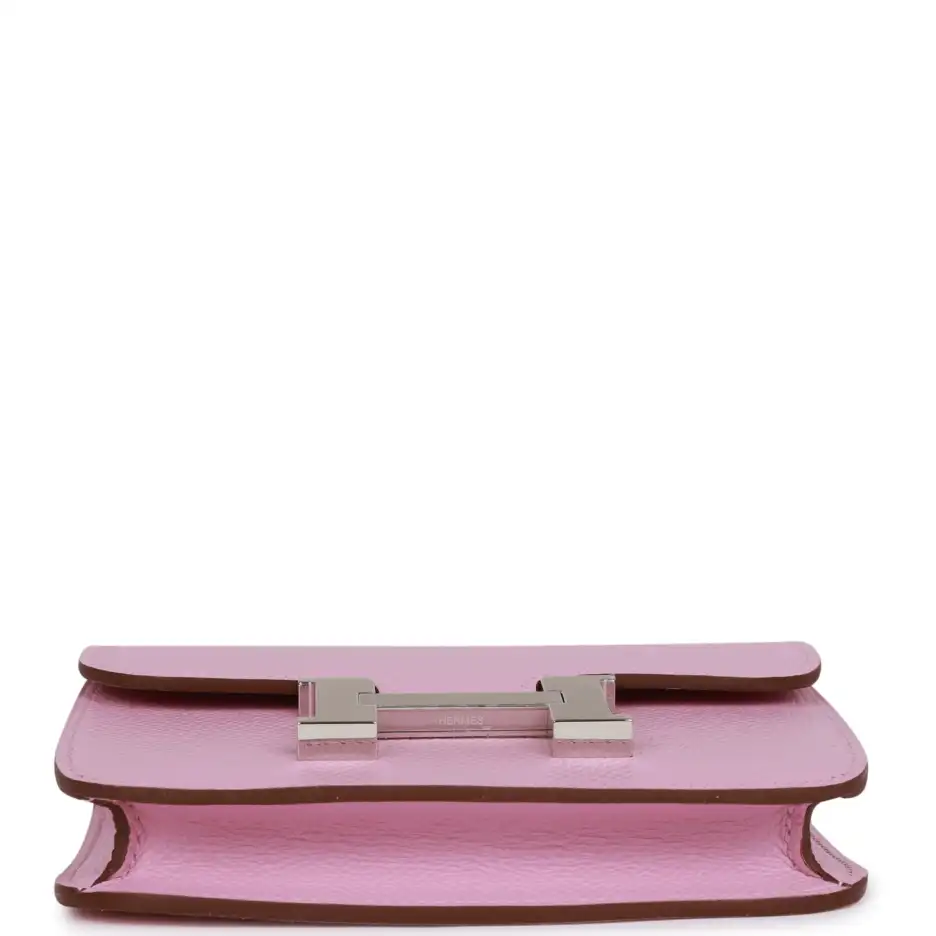 hermès constance slim wallet mauve sylvestre epsom palladium hardware hermès constance slim wallet mauve sylvestre epsom palladium hardware