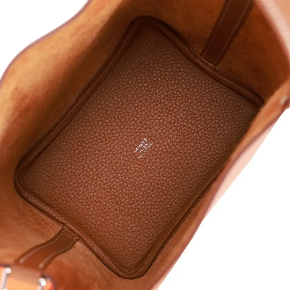 hermès eclat picotin lock 18 gold clemence palladium hardware hermès eclat picotin lock 18 gold clemence palladium hardware