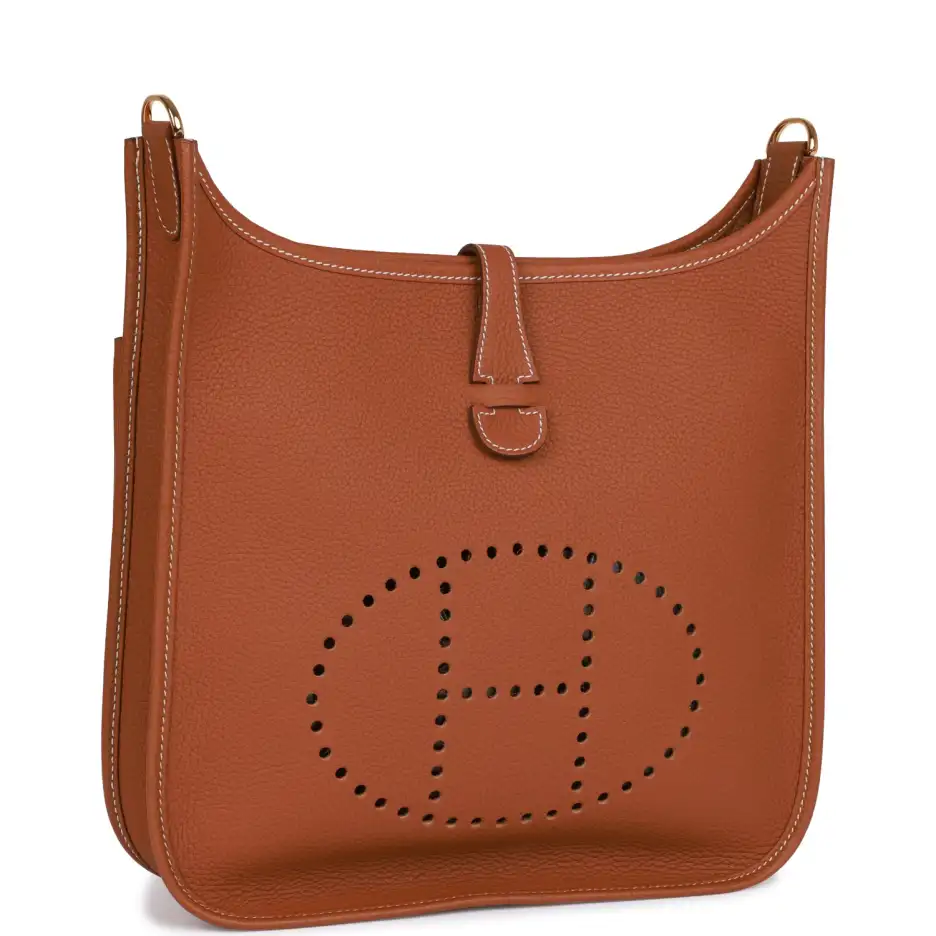 hermès evelyne iii pm gold clemence gold hardware hermès evelyne iii pm gold clemence gold hardware