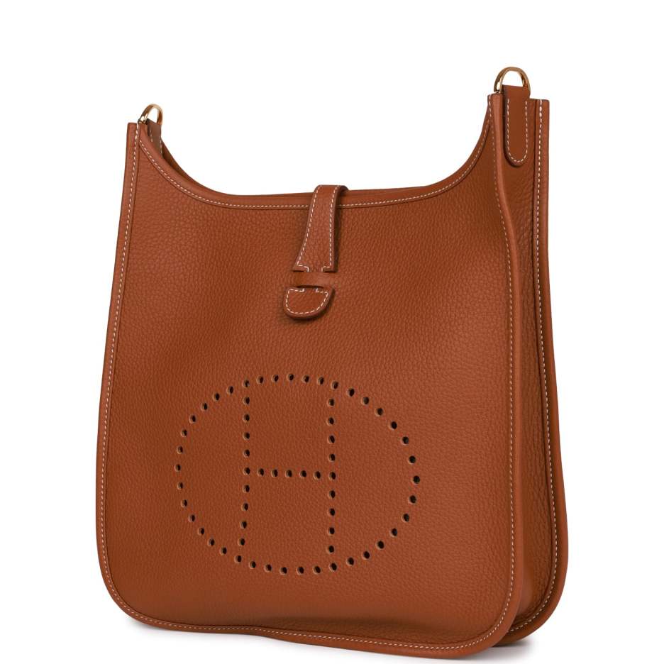 hermès evelyne iii pm gold clemence gold hardware hermès evelyne iii pm gold clemence gold hardware