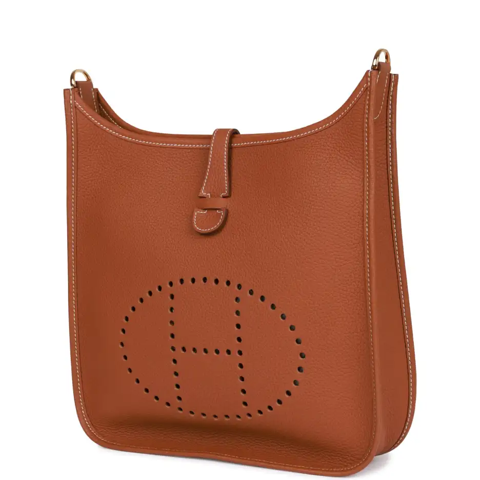 hermès evelyne iii pm gold clemence gold hardware hermès evelyne iii pm gold clemence gold hardware