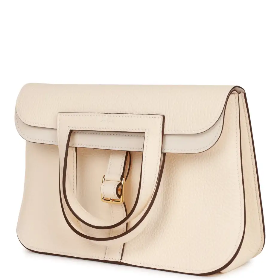 hermès halzan 25 nata clemence gold hardware hermès halzan 25 nata clemence gold hardware