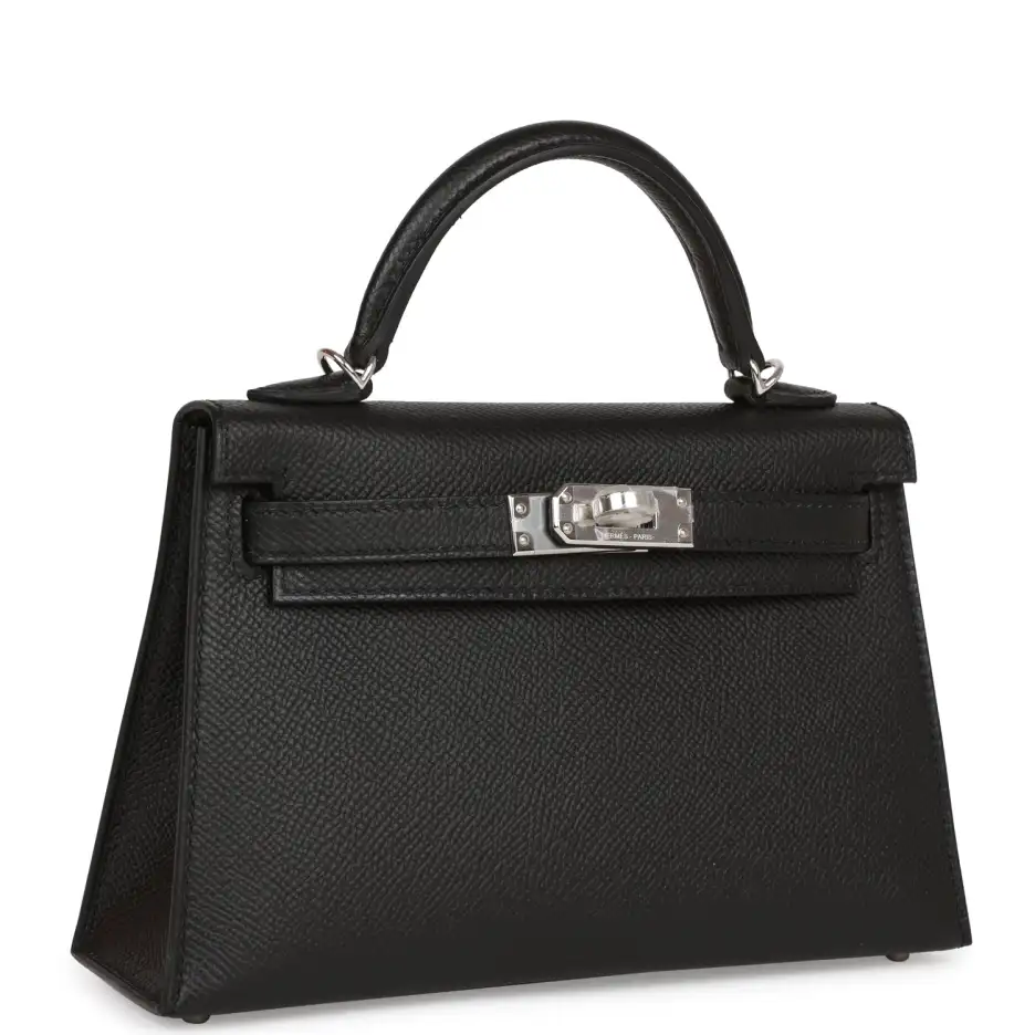 hermès kelly sellier 20 black epsom palladium hardware hermès kelly sellier 20 black epsom palladium hardware