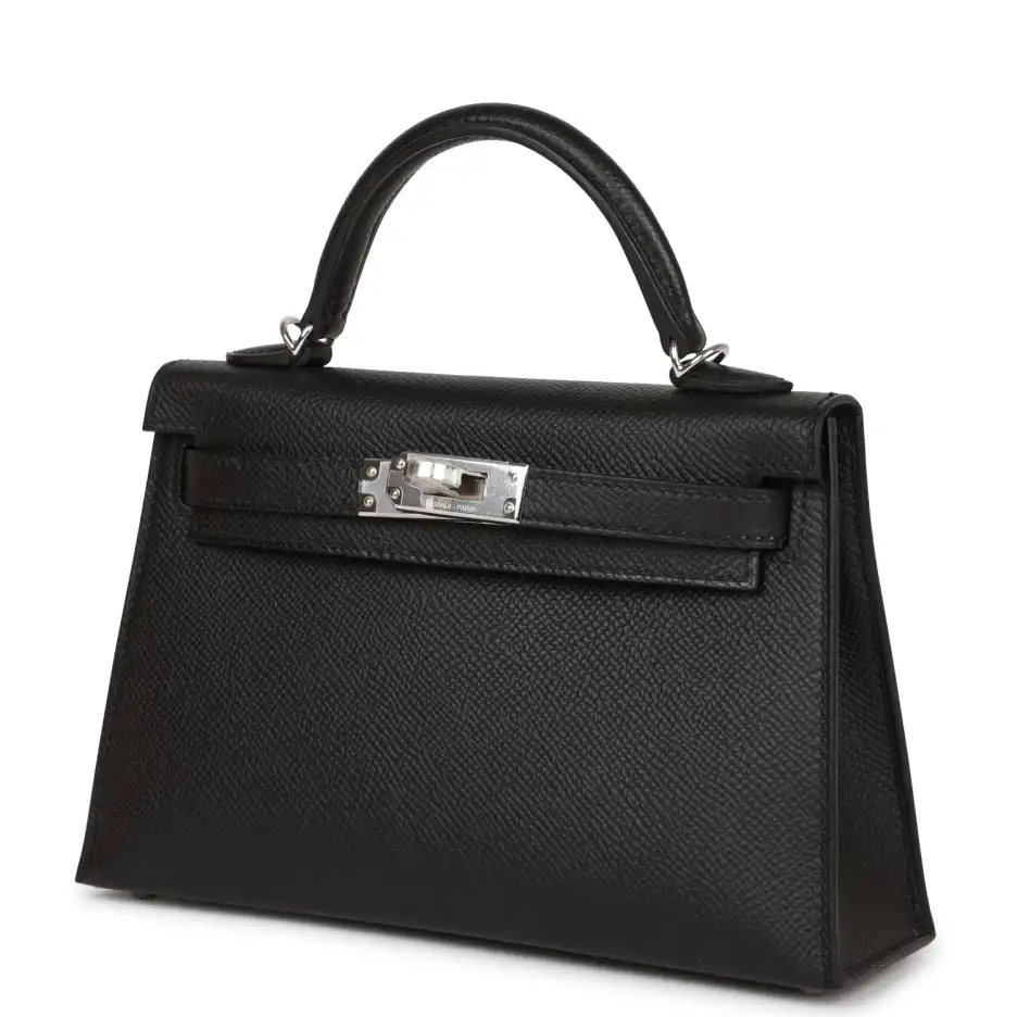 hermès kelly sellier 20 black epsom palladium hardware hermès kelly sellier 20 black epsom palladium hardware