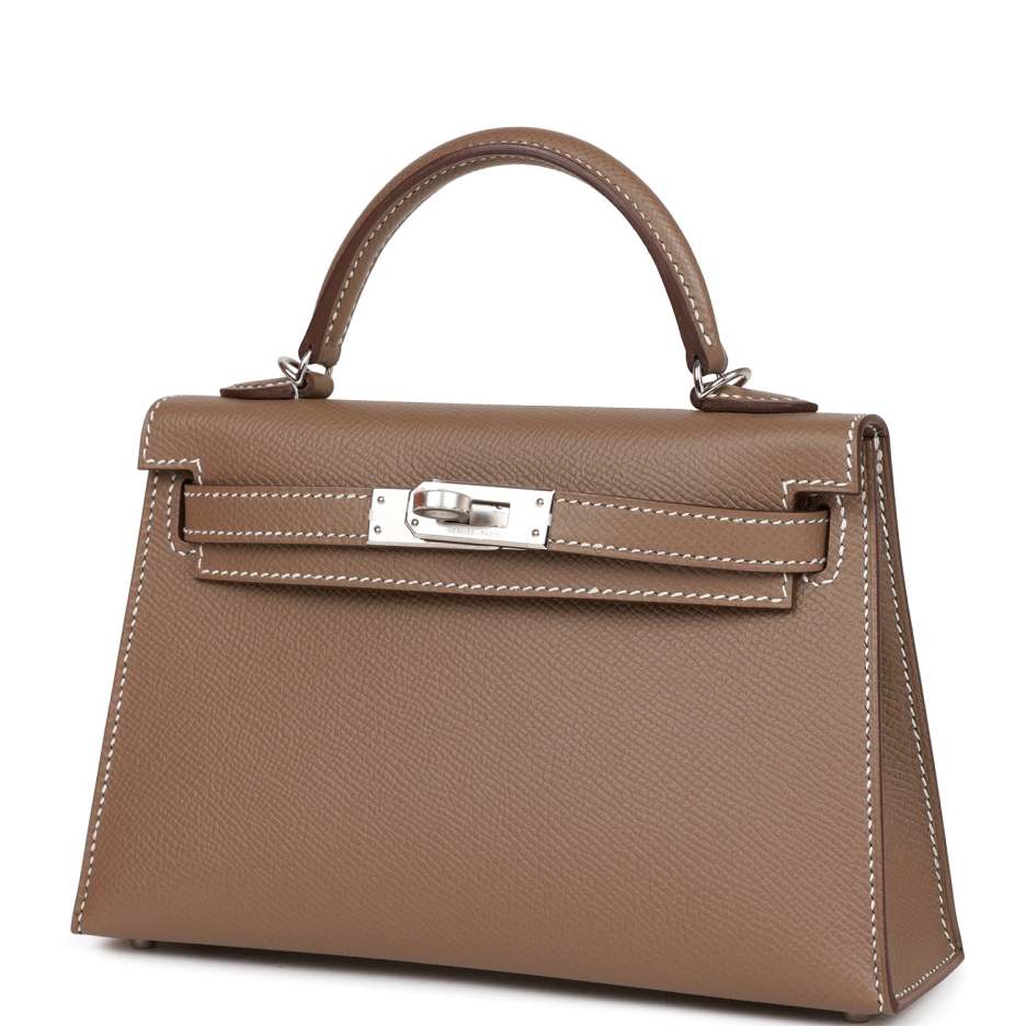 hermès kelly sellier 20 etoupe epsom palladium hardware hermès kelly sellier 20 etoupe epsom palladium hardware