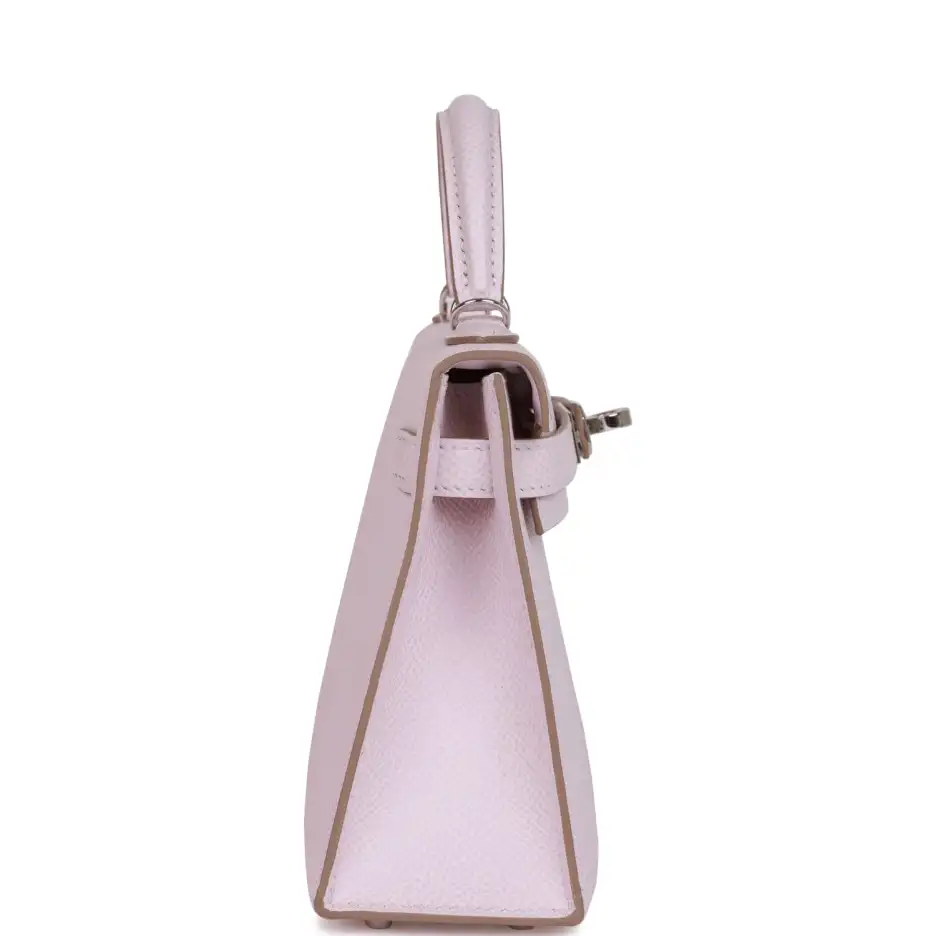 hermès kelly sellier 20 mauve pale epsom palladium hardware hermès kelly sellier 20 mauve pale epsom palladium hardware