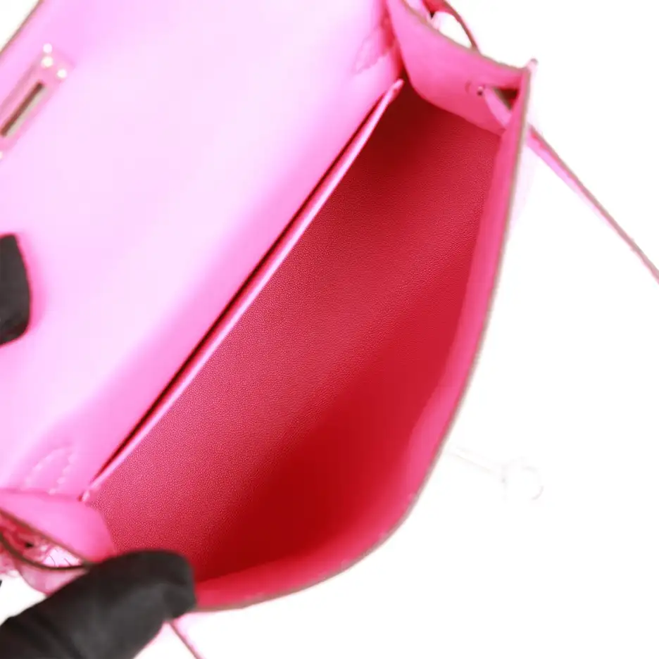 hermès kelly sellier 20 rose shocking matte alligator palladium hardware hermès kelly sellier 20 rose shocking matte alligator palladium hardware