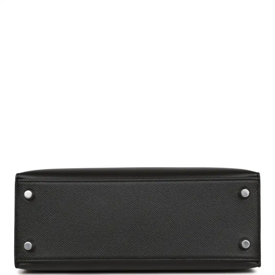hermès kelly sellier 25 black epsom palladium hardware hermès kelly sellier 25 black epsom palladium hardware