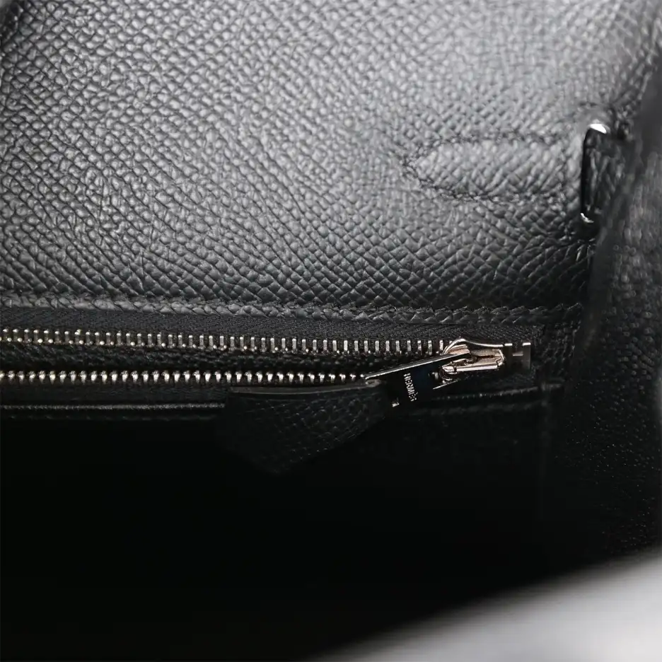 hermès kelly sellier 25 black epsom palladium hardware hermès kelly sellier 25 black epsom palladium hardware