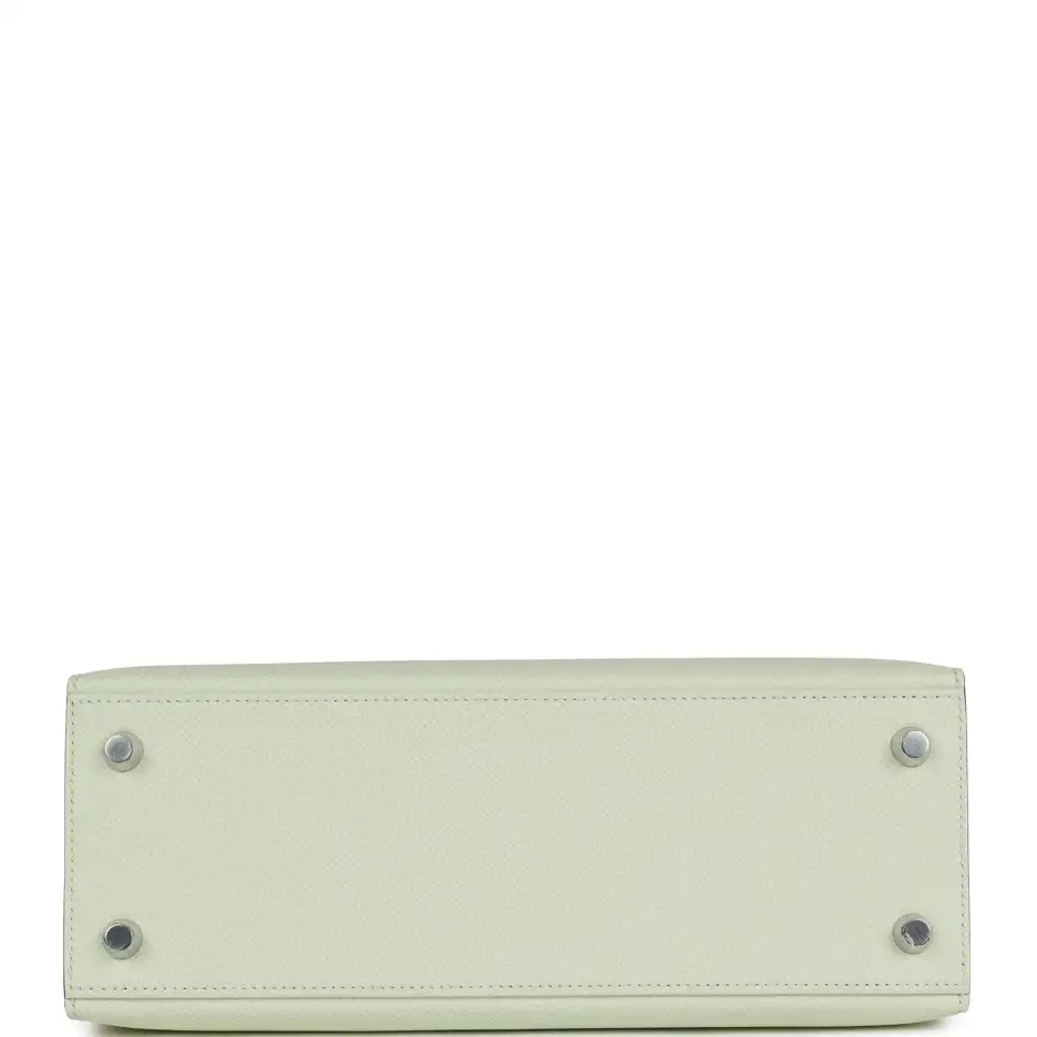 hermès kelly sellier 25 vert fizz epsom palladium hardware hermès kelly sellier 25 vert fizz epsom palladium hardware