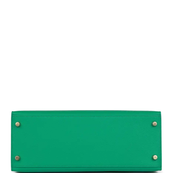 hermès kelly sellier 28 vert jade epsom gold hardware