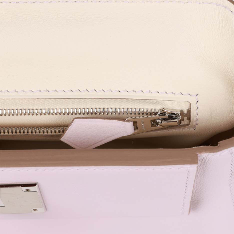 hermès mini 24/24 bag mauve pale verso evercolor and swift palladium hardware hermès mini 24/24 bag mauve pale verso evercolor and swift palladium hardware