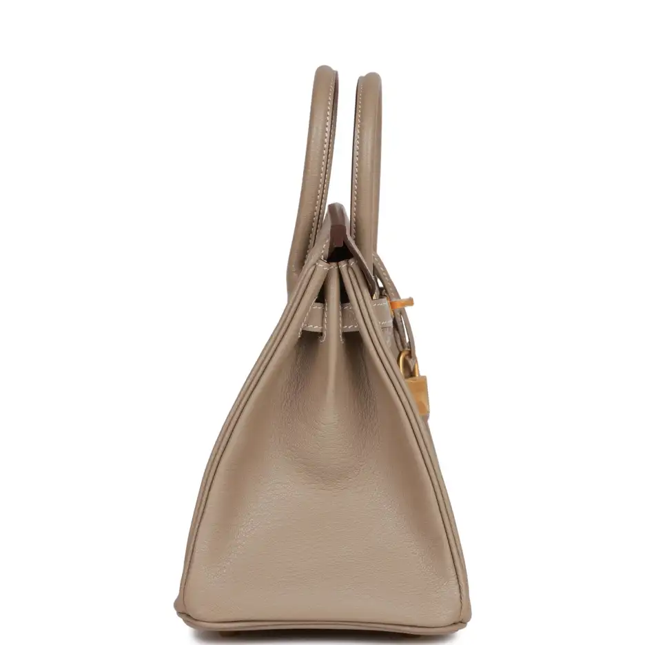 hermès special order (hss) birkin 25 gris tourterelle verso chevre brushed gold hardware hermès special order (hss) birkin 25 gris tourterelle verso chevre brushed gold hardware