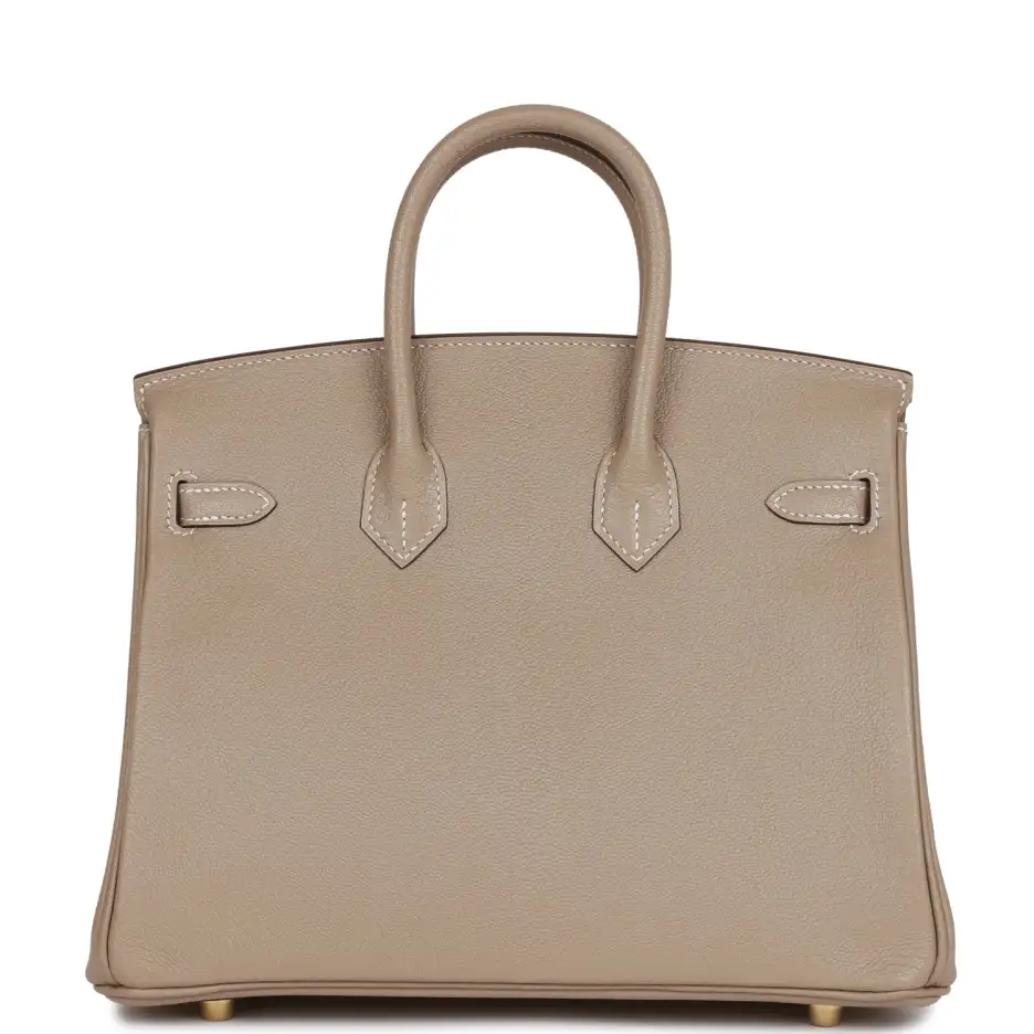 hermès special order (hss) birkin 25 gris tourterelle verso chevre brushed gold hardware hermès special order (hss) birkin 25 gris tourterelle verso chevre brushed gold hardware
