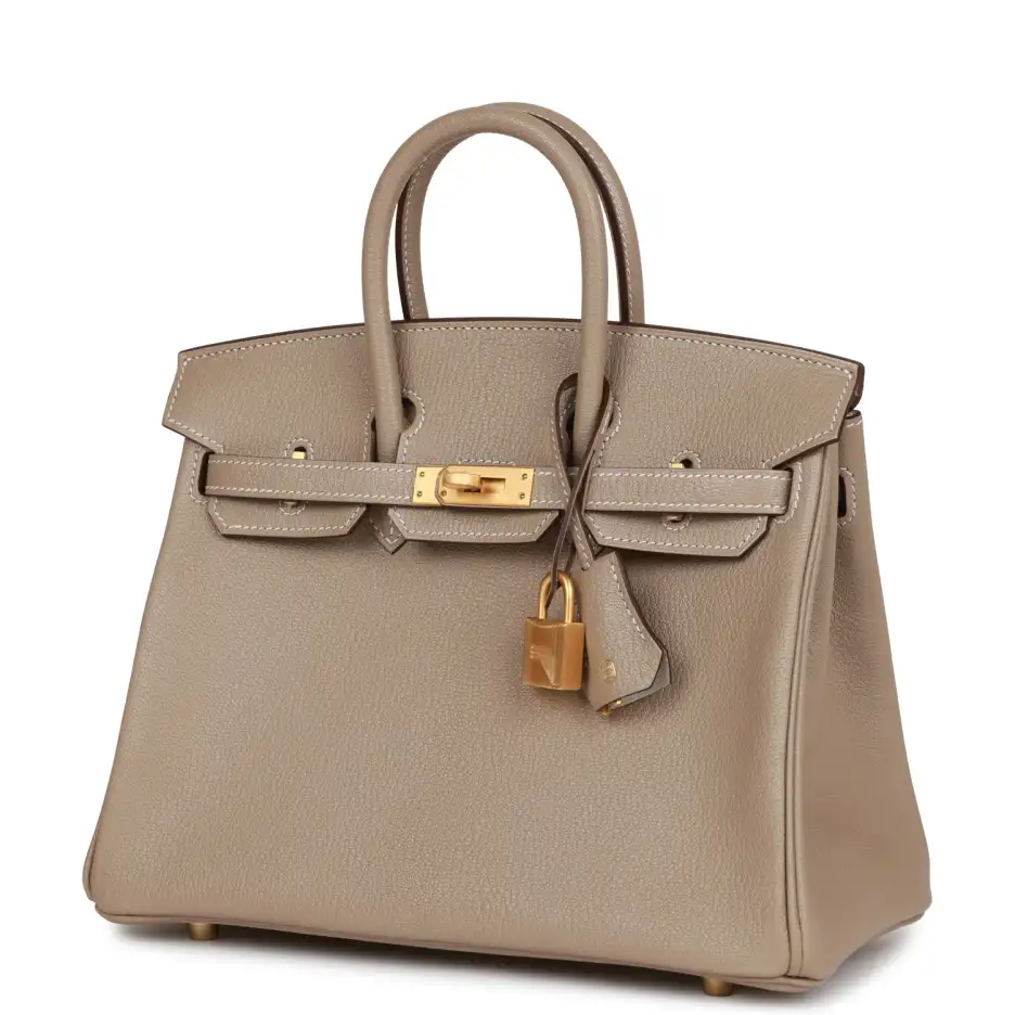 hermès special order (hss) birkin 25 gris tourterelle verso chevre brushed gold hardware hermès special order (hss) birkin 25 gris tourterelle verso chevre brushed gold hardware